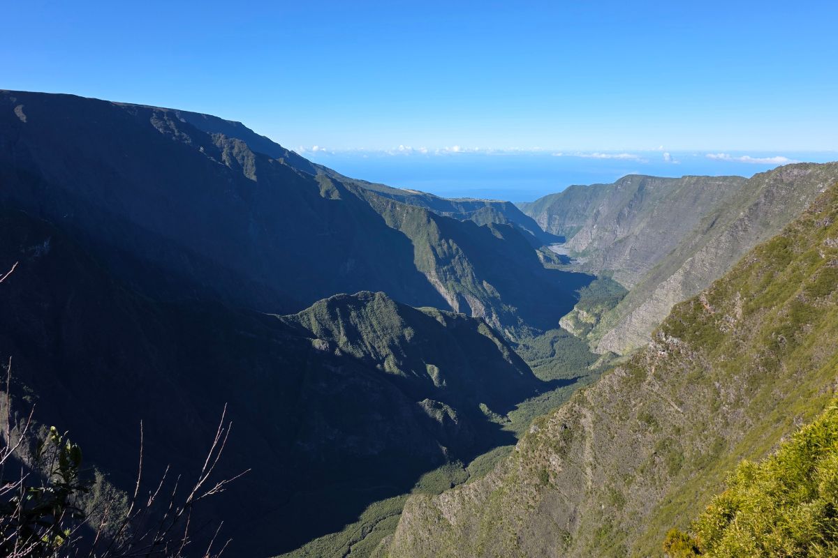 Reunion Island landscape